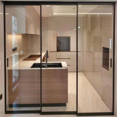 Pintu Gelangsar Aluminium Slimline Saiz Tersuai